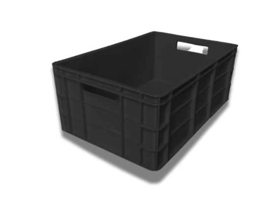 Canastilla Plástica Fruver Sellada para Transporte