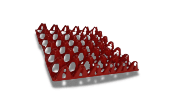 Canastilla Plástica para Huevos - Rejilla Avícola Reforzada