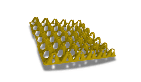 Canastilla Plástica para Huevos - Rejilla Avícola Reforzada