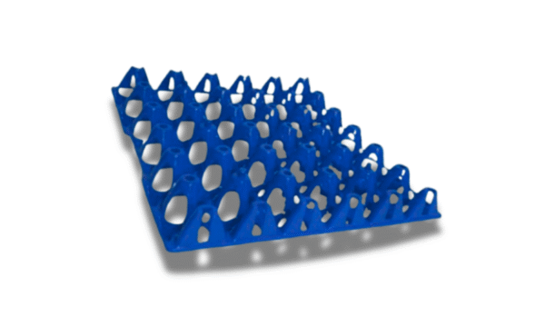 Canastilla Plástica para Huevos - Rejilla Avícola Reforzada